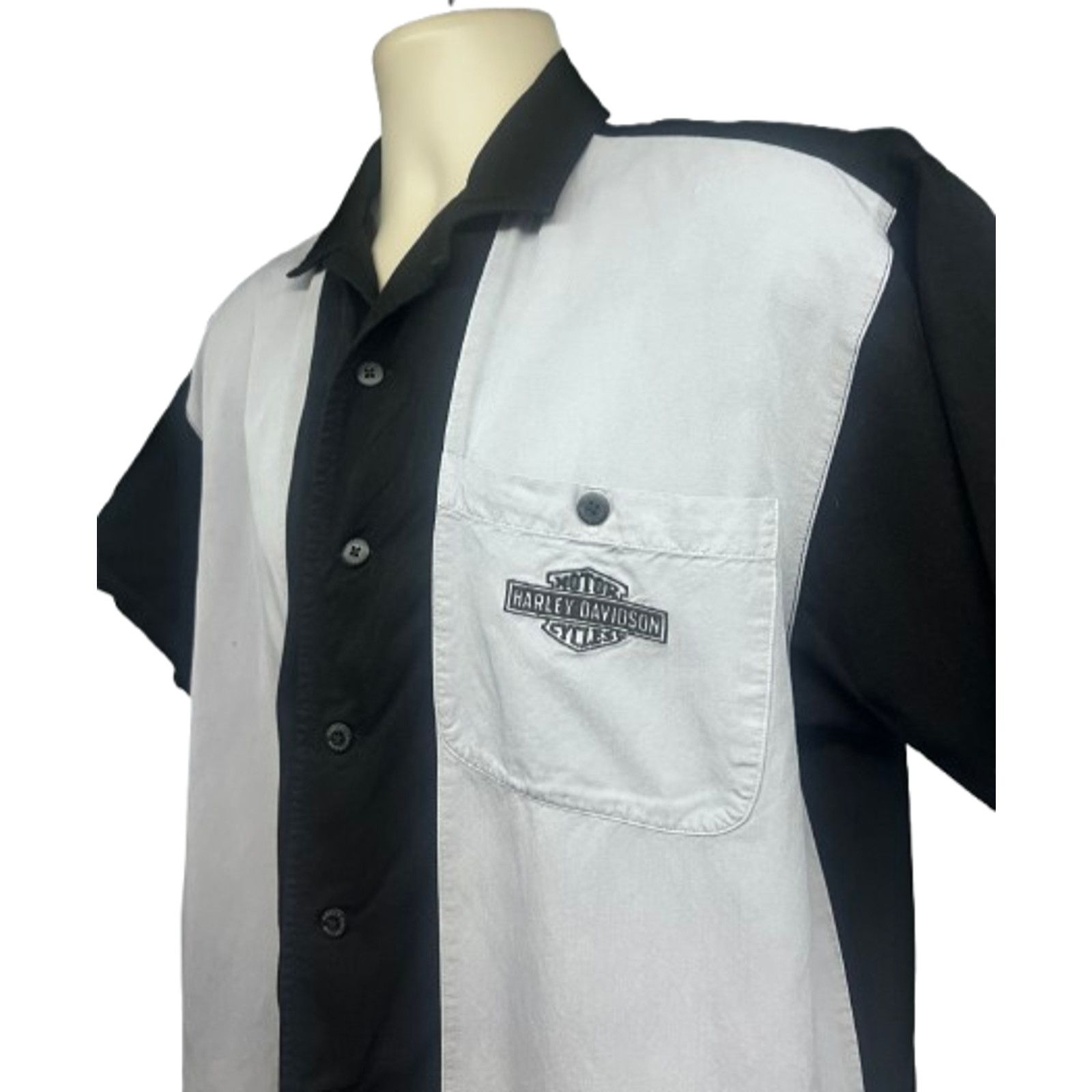 Harley Davidson Harley Davidson Double Graphic Mechanic Button Up Shirt M Size US M / EU 48-50 / 2 - 5 Thumbnail