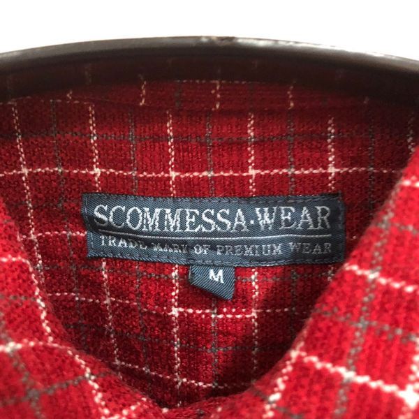 Vintage Vintage Scommessa Wear Plaid Tartan Flannel Shirt 👕 Size US M / EU 48-50 / 2 - 3 Thumbnail
