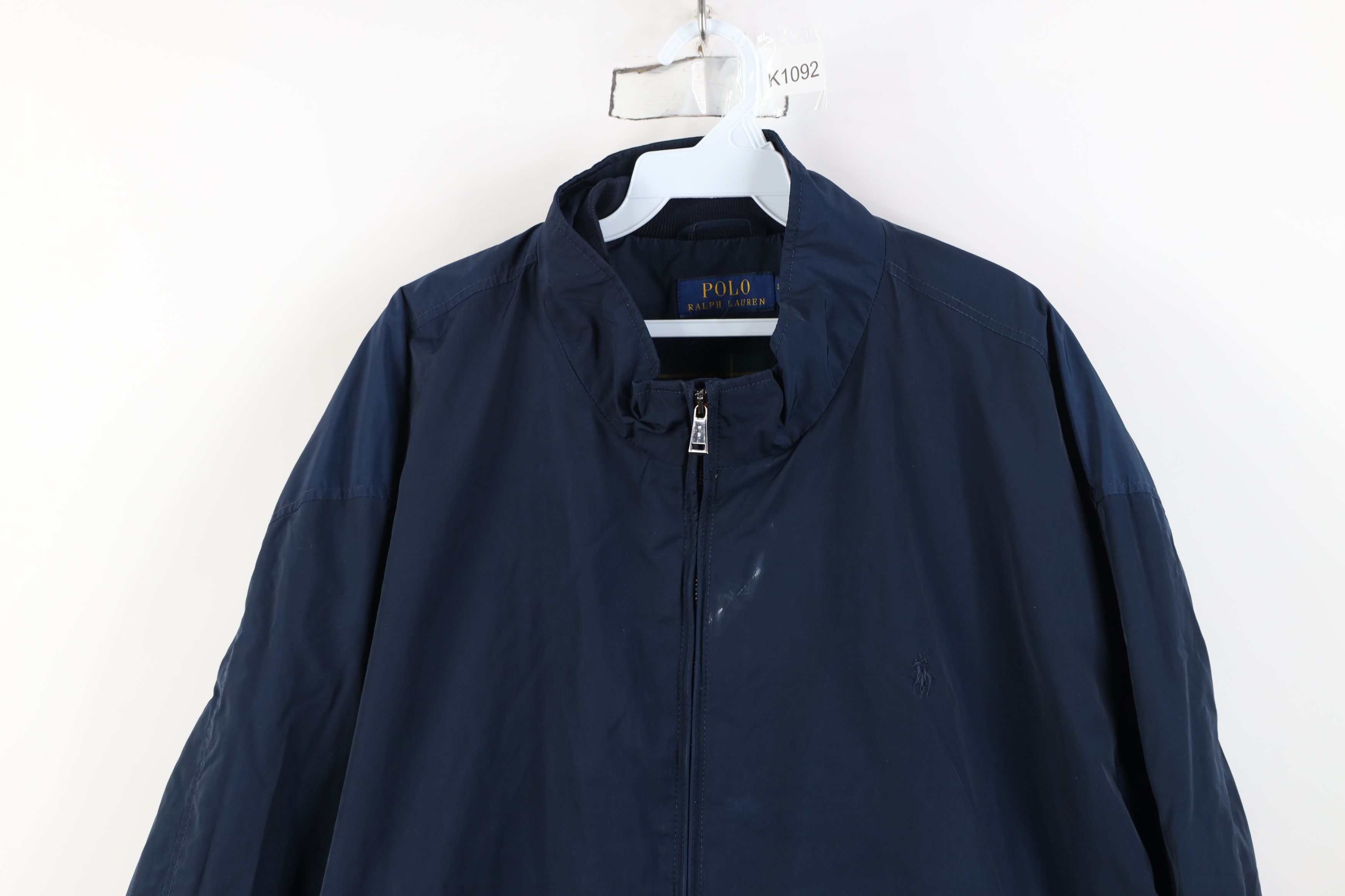 Ralph Lauren Vintage Ralph Lauren Flannel Lined Windbreaker Bomber Jacket Size US XXL / EU 58 / 5 - 2 Thumbnail
