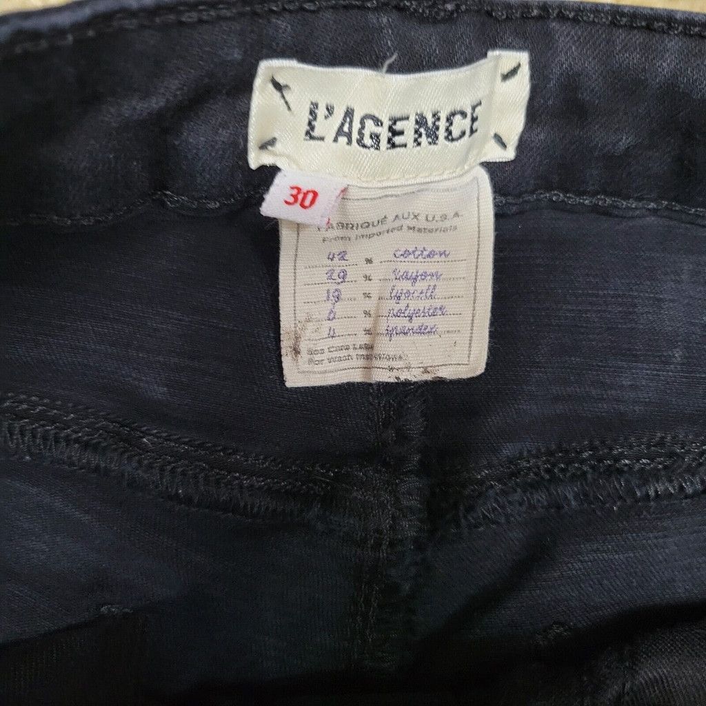 L'AGENCE L'Agence Margot Skinny High Rise Jeans Womens Denim Size 30 Size 30" / US 8 / IT 44 - 8 Thumbnail