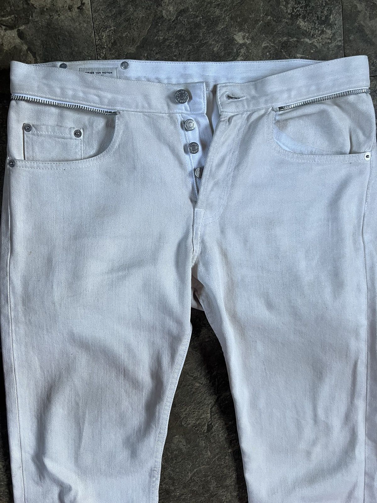 Dries Van Noten Dries Van Noten Back Zip Denim Size US 30 / EU 46 - 5 Thumbnail