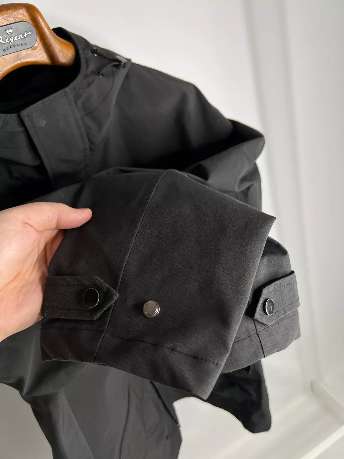 Edwin Edwin Men's Graphite Waterproof Rip Stop Shelter Jacket Size US S / EU 44-46 / 1 - 7 Thumbnail