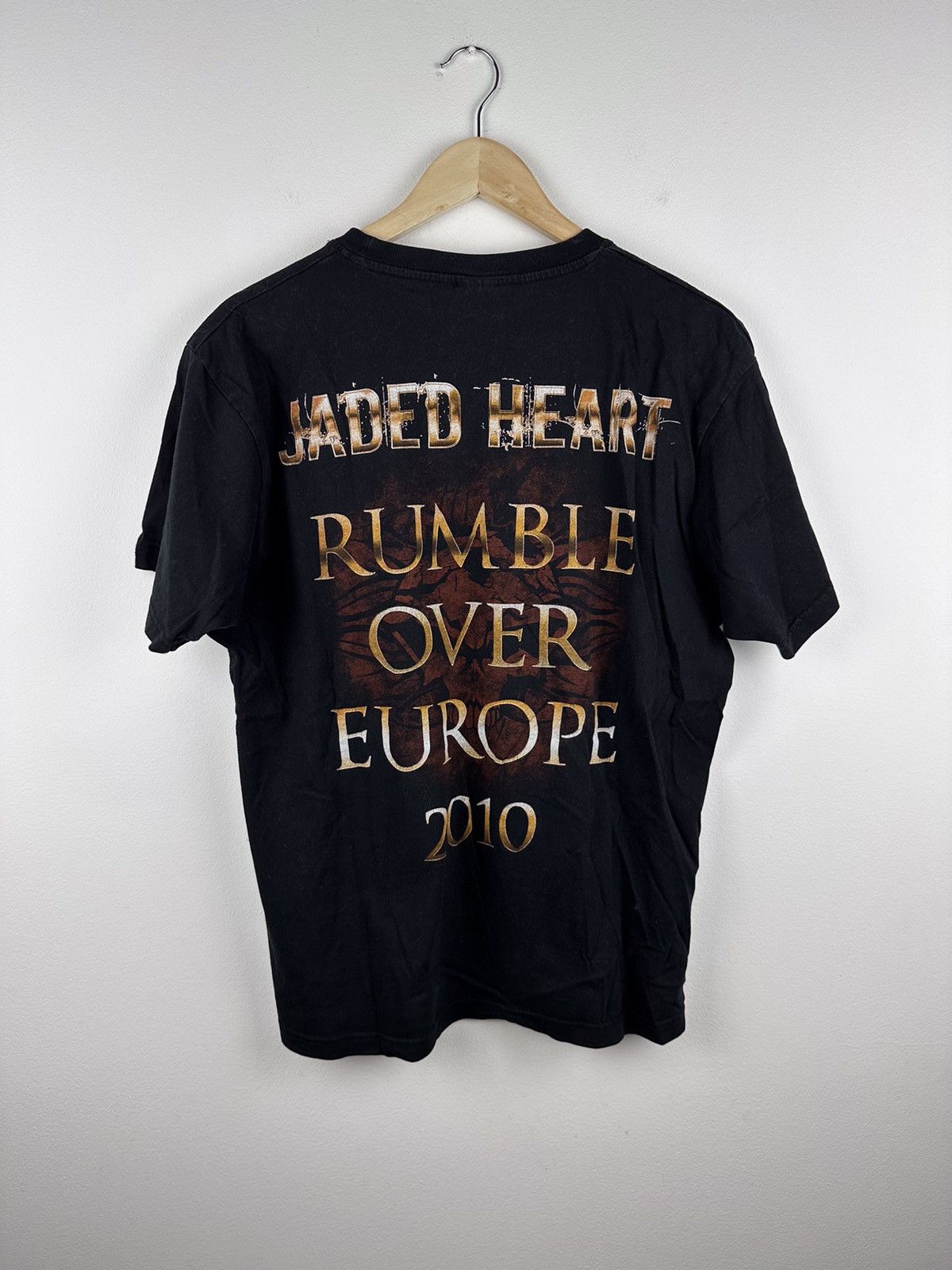 Band Tees × Vintage Jaded Heart Rumble Over Europe 2010 Tee Size US M / EU 48-50 / 2 - 2 Thumbnail