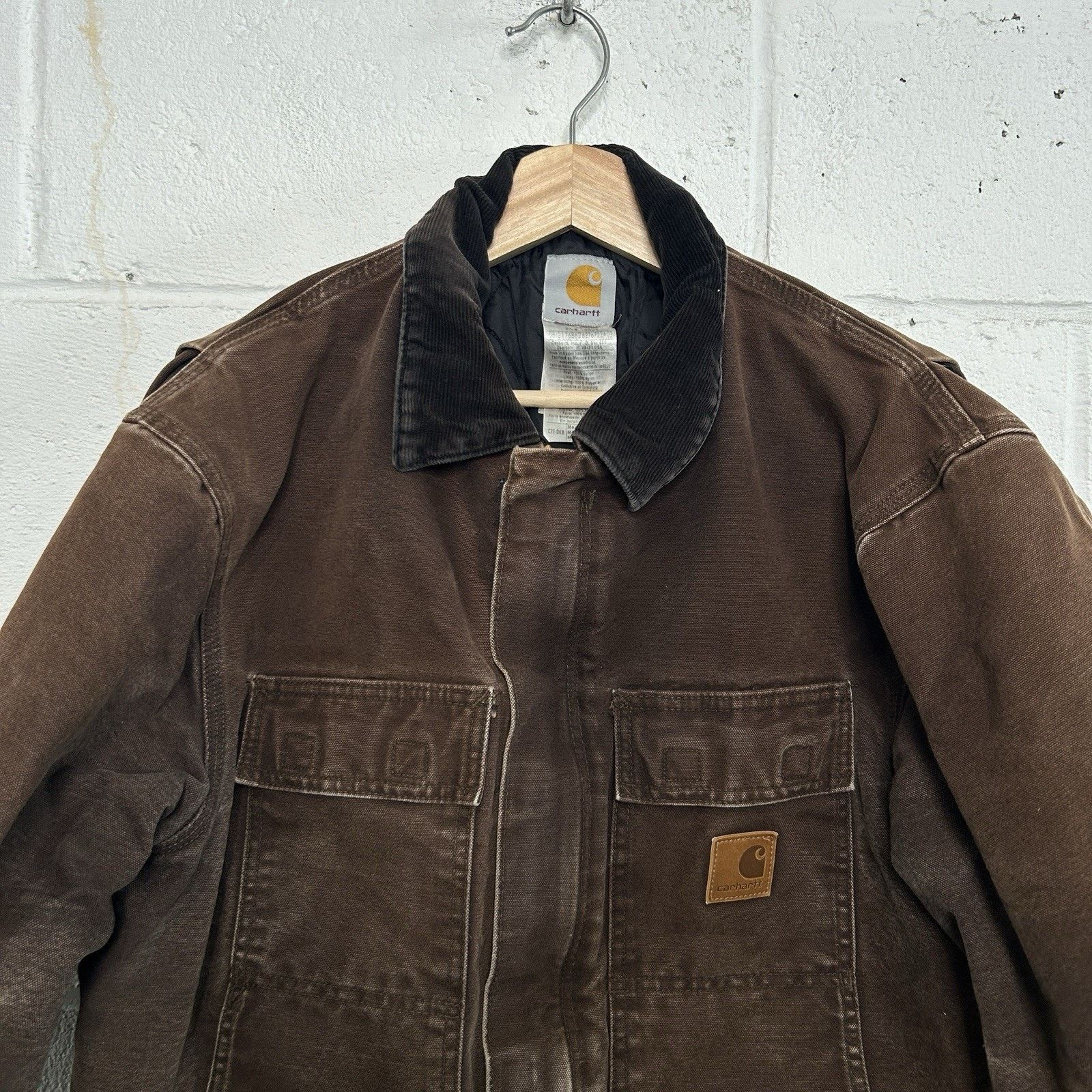 Carhartt Vintage Carhartt Quilted Artic Jacket “Dark Brown” C26 DKB Size US M / EU 48-50 / 2 - 3 Thumbnail