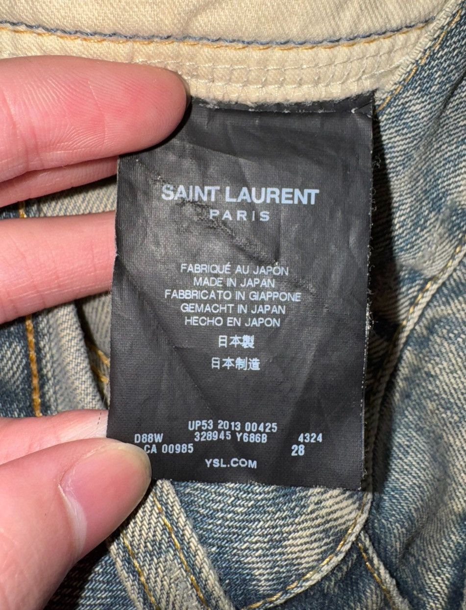 Hedi Slimane × Saint Laurent Paris 13FW D02 Little Crash Jeans sz31 & 28 Size US 31 - 9 Thumbnail