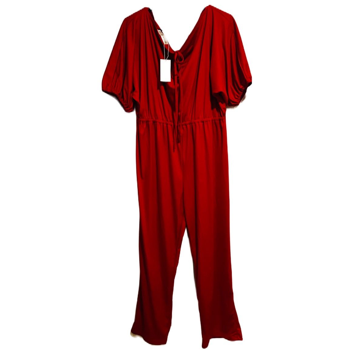 Other NWT Koh Koh Women’s Red Jumpsuit Sz. XL Size 32" / US 10 / IT 46 - 2 Thumbnail