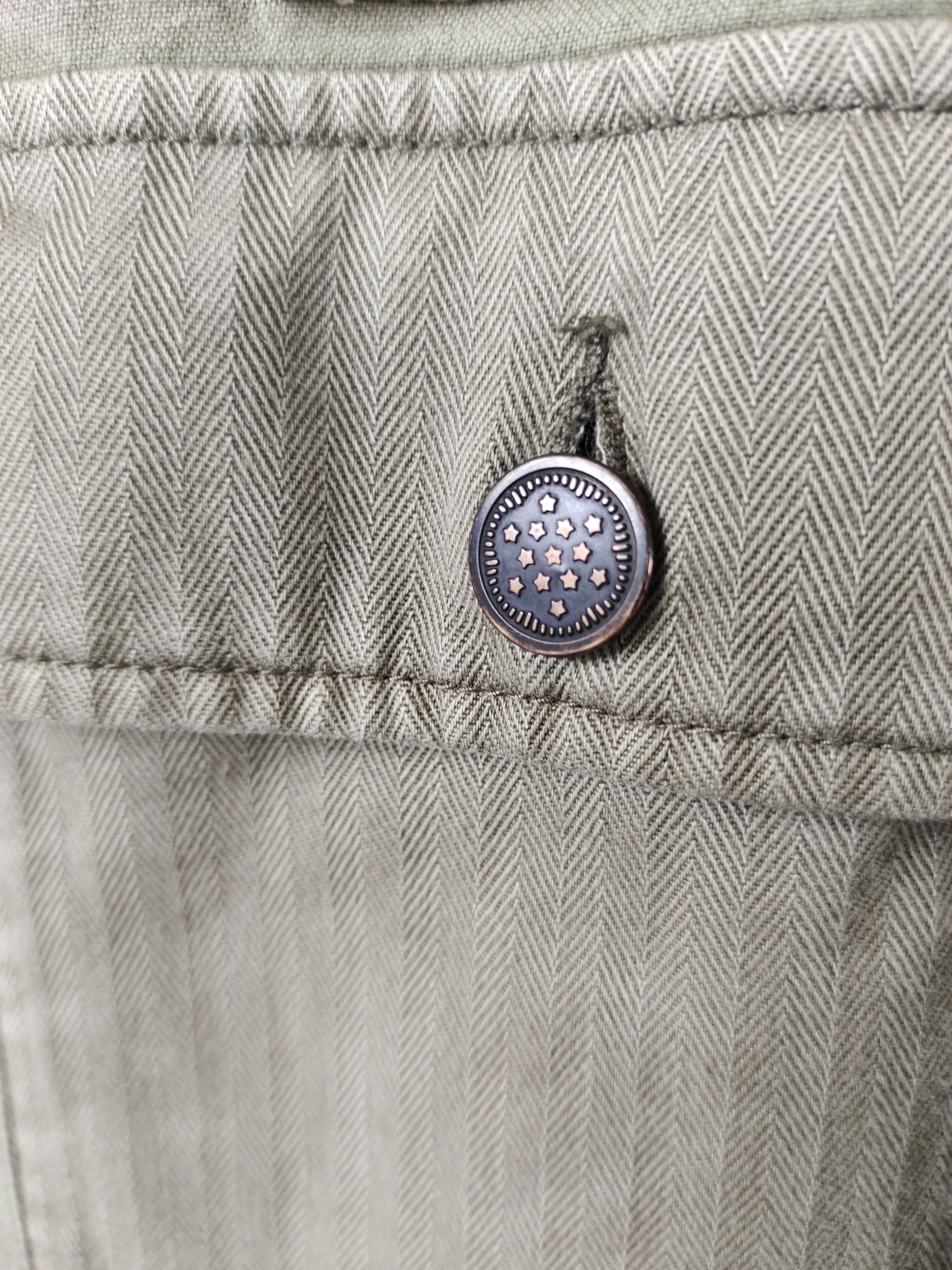 Designer × Japanese Brand × Nigel Cabourn Nigel Cabourn Military Cotton/Herringbone Jacket Size US M / EU 48-50 / 2 - 4 Thumbnail