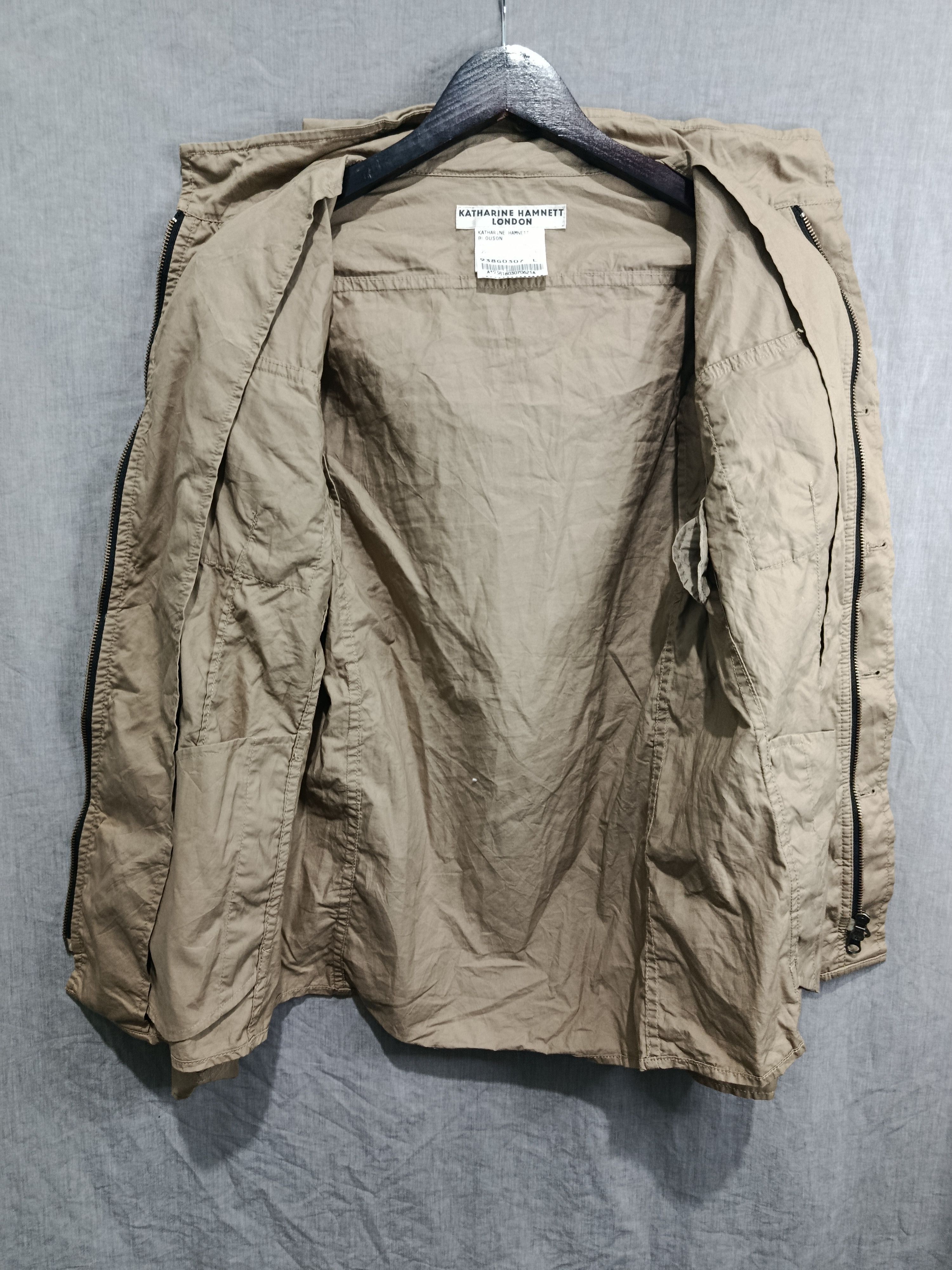Katharine Hamnett London Katharine hamnett london blouson light utility jacket Size L / US 10 / IT 46 - 3 Thumbnail
