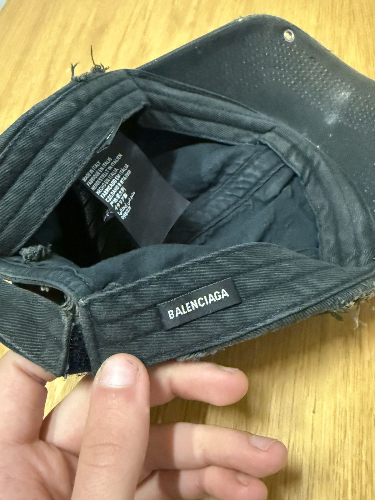 Balenciaga Balenciaga distressed archive avant garde vetements guidi Size ONE SIZE - 6 Thumbnail