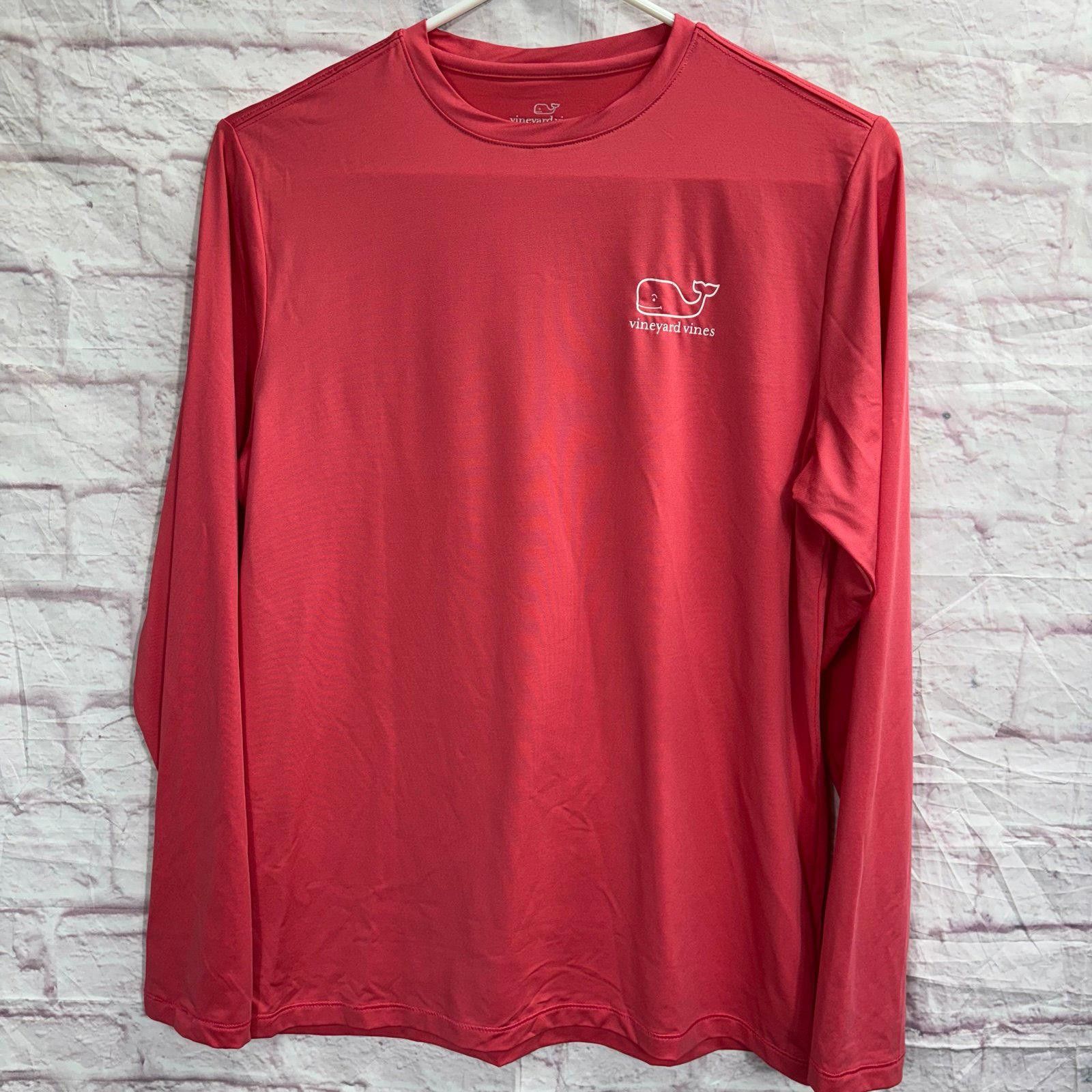 Vineyard Vines Vineyard Vines Performance Long Sleeve Shirt Boys Large (16) Size US XL / EU 56 / 4 - 1 Thumbnail