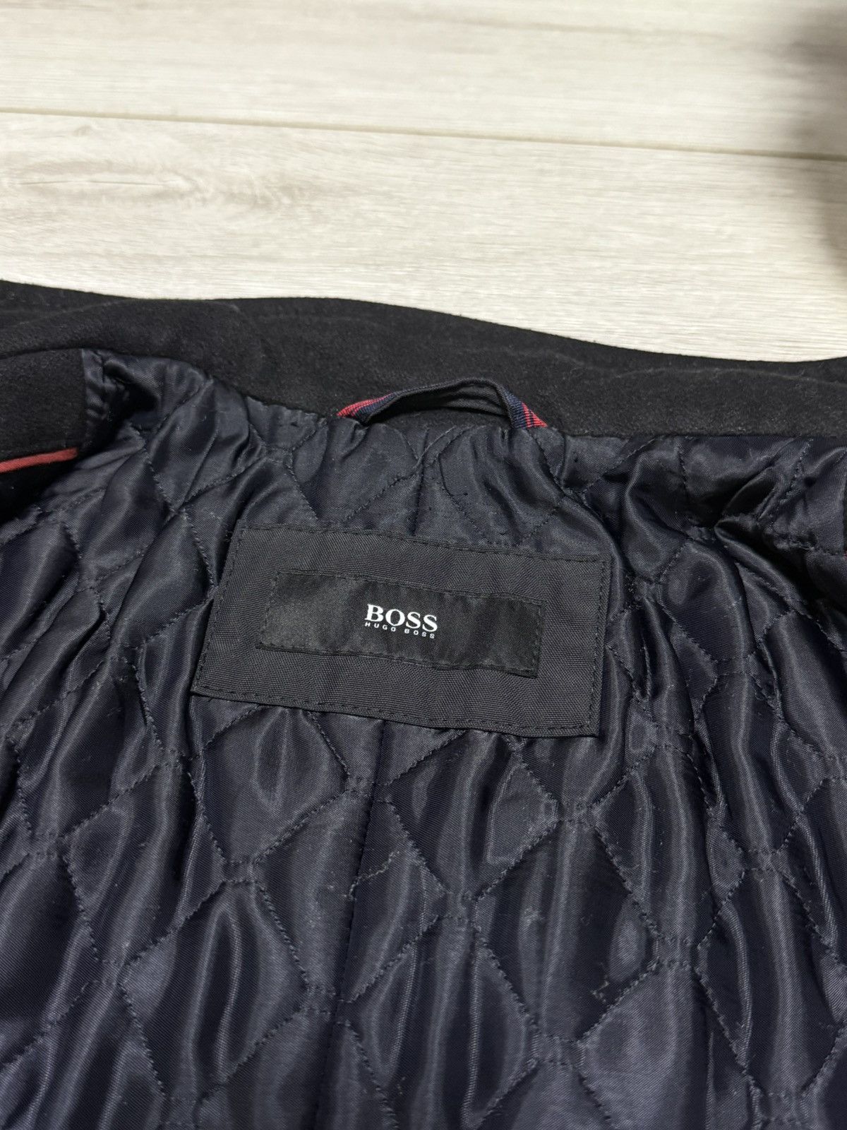 Hugo Boss Hugo Boss cashmere coat zip wool eb0 Size US L / EU 52-54 / 3 - 9 Thumbnail