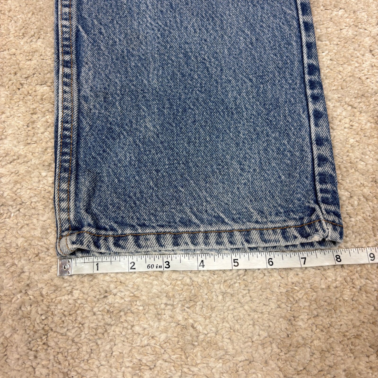 Levi's × Vintage Vintage 90s Levi's 505 Regular Fit Straight Leg Jeans 36x30 Size US 36 / EU 52 - 12 Thumbnail