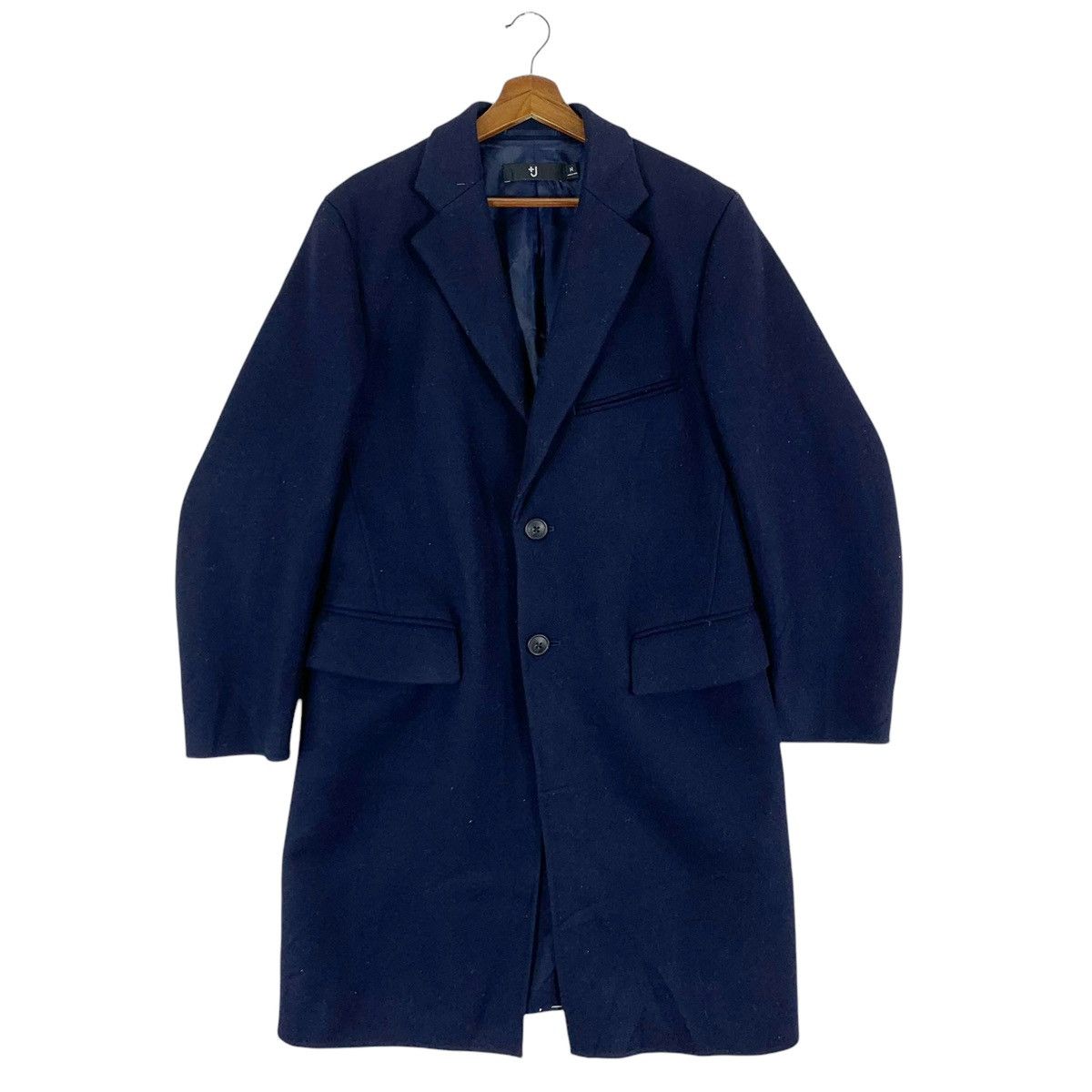 Jil Sander × Uniqlo VINTAGE DESIGNER JILL SANDER X UNIQLO WOOL OVERCOAT Size US M / EU 48-50 / 2 - 1 Thumbnail