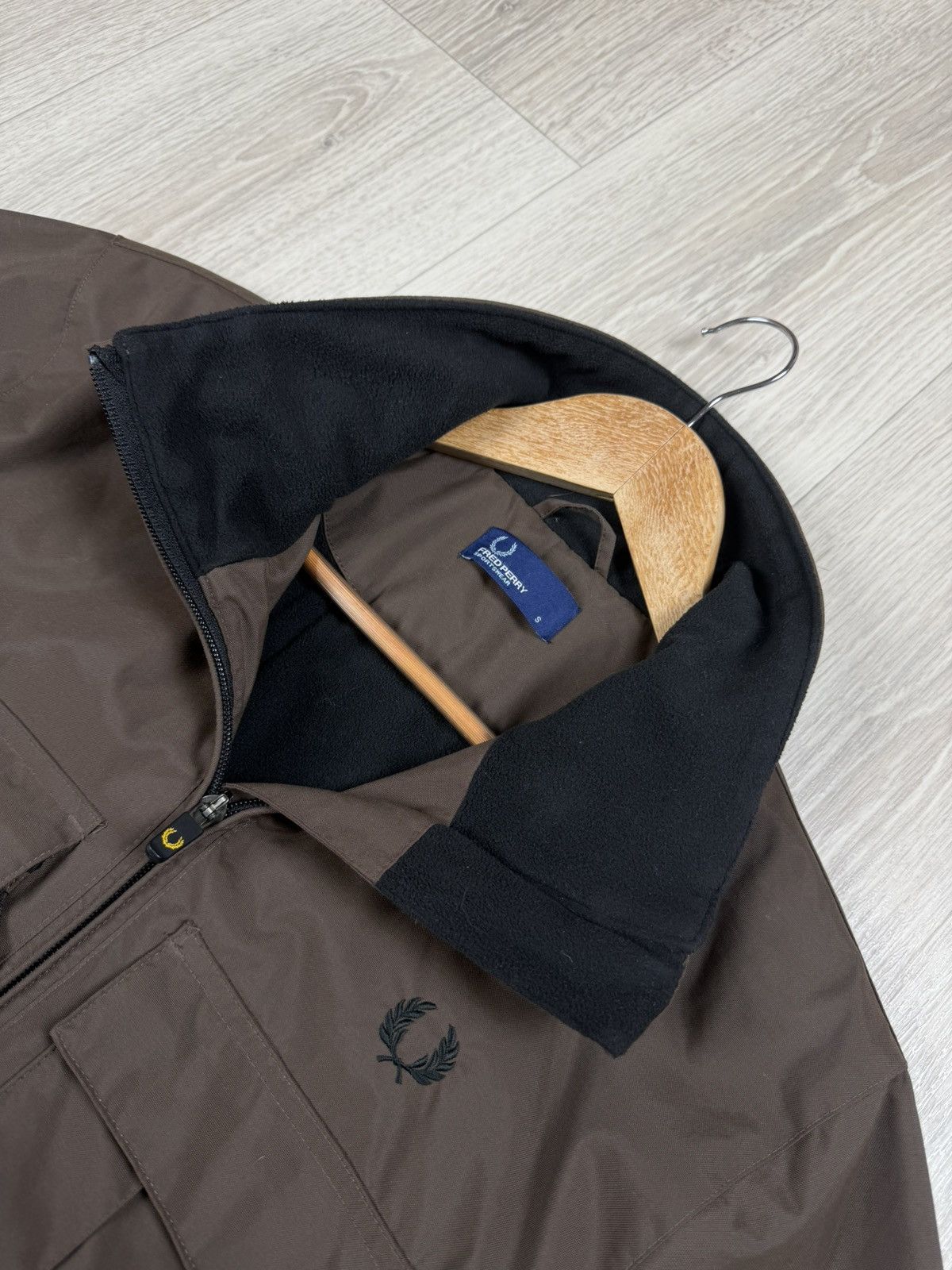 Fred Perry Fred Perry Brown Parka Jacket Size S Size US S / EU 44-46 / 1 - 5 Thumbnail