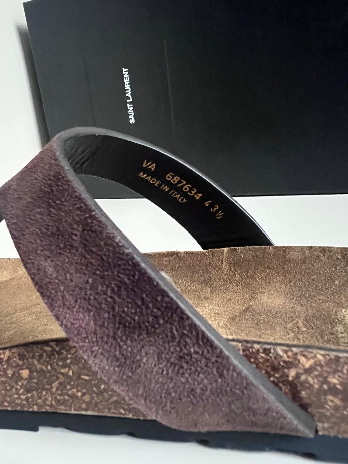 Saint Laurent Paris New Saint Laurent Fabrice men sandals IT43.5/US 10.5/UK 9.5 Size US 10.5 / EU 43-44 - 7 Thumbnail