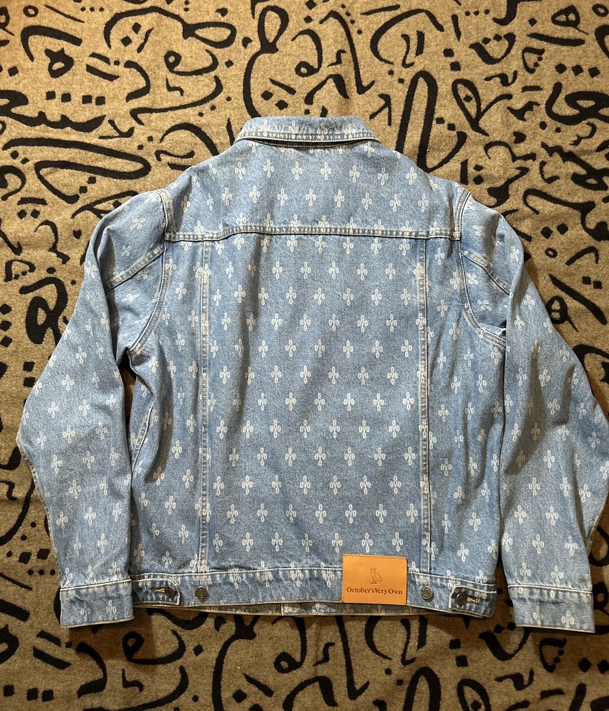 October's Very Own 2020 Monogram Denim Trucker jacket Size US L / EU 52-54 / 3 - 2 Thumbnail