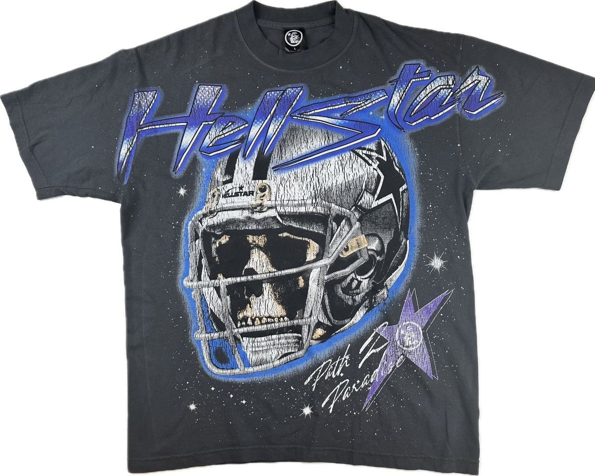 HELLSTAR Hellstar Amerikkkas Team T-shirt Size US L / EU 52-54 / 3 - 1 Thumbnail