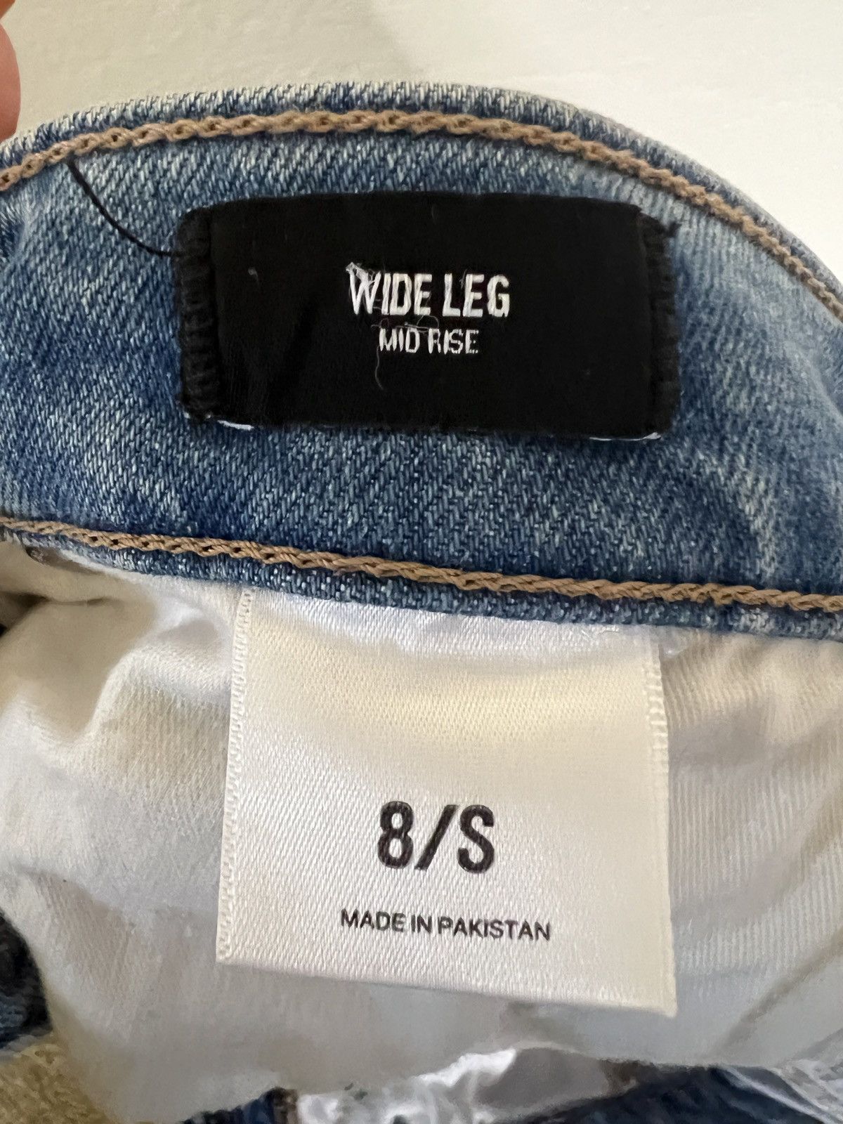 Kancan USA Mid Rise Wide Leg Jeans Size 8 Size 30" / US 8 / IT 44 - 5 Thumbnail