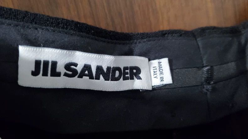 Jil Sander Jil Sander size 32 Wool Black Trouser Size 42" / US 20 - 4 Thumbnail