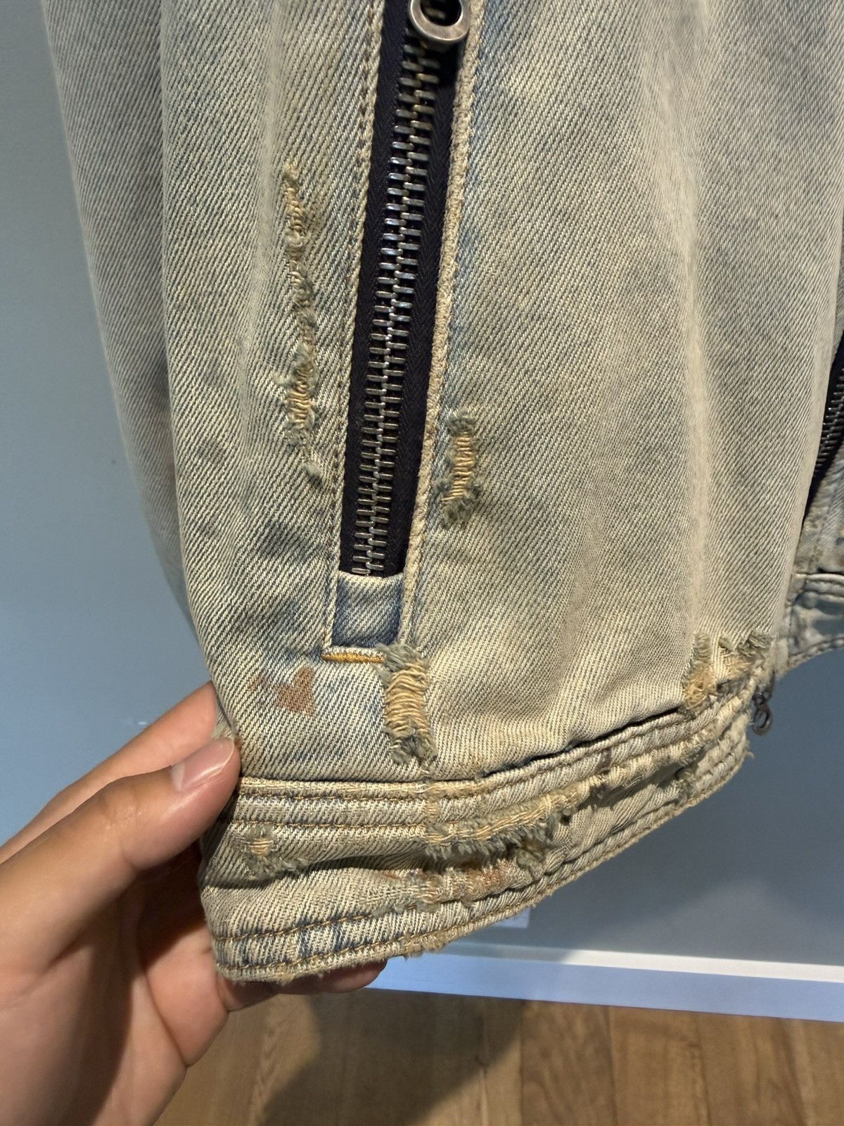 Diesel Disel distressed demin jacket Size US L / EU 52-54 / 3 - 3 Thumbnail