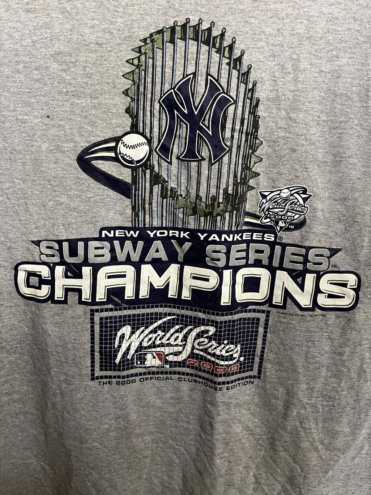 Lee NY Yankees T-shirt Subway Series World Series Champions 2000 Size US L / EU 52-54 / 3 - 3 Thumbnail