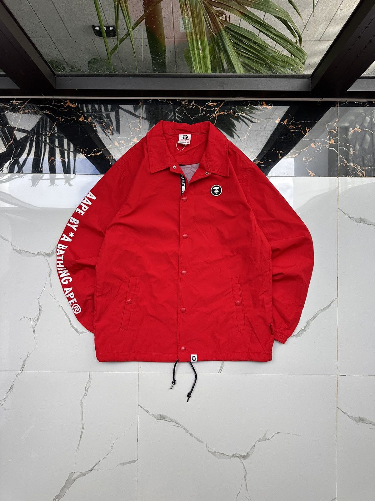 Aape × Vintage AAPE VINTAGE MONOLOGO STREETWEAR LIGHT JACKET Size US M / EU 48-50 / 2 - 2 Thumbnail