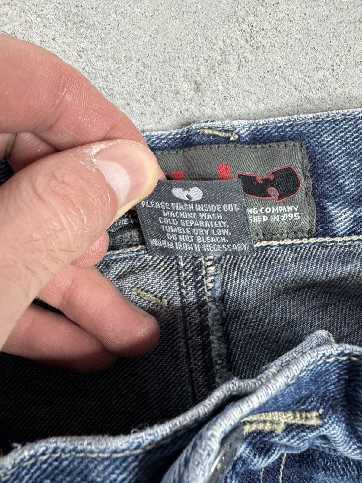 Vintage × Wu-Tang Clan WU WEAR jeans Size W 34 Size US 34 / EU 50 - 9 Thumbnail