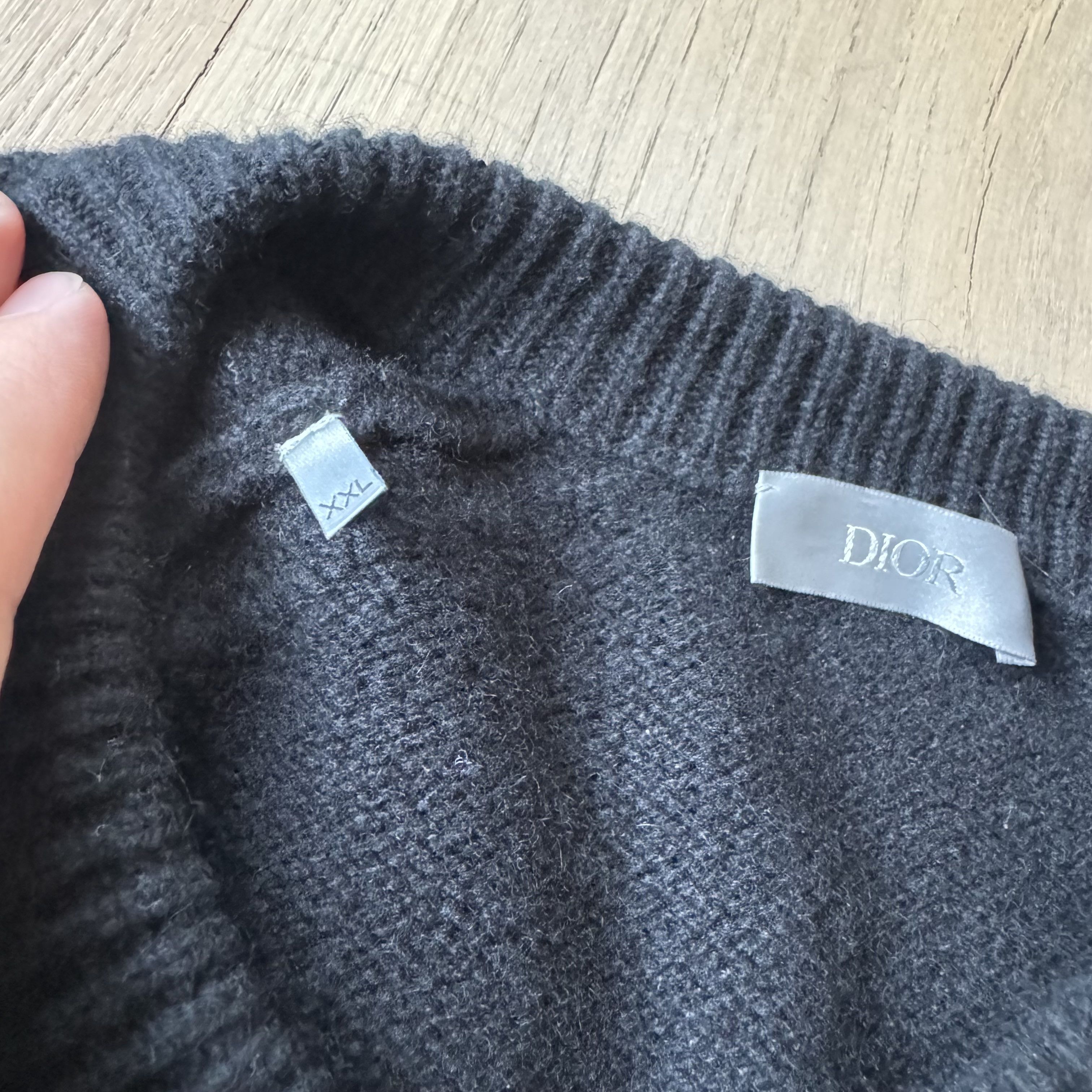 Dior Dior - Atelier Wool Sweater - Black Size US XXL / EU 58 / 5 - 6 Thumbnail