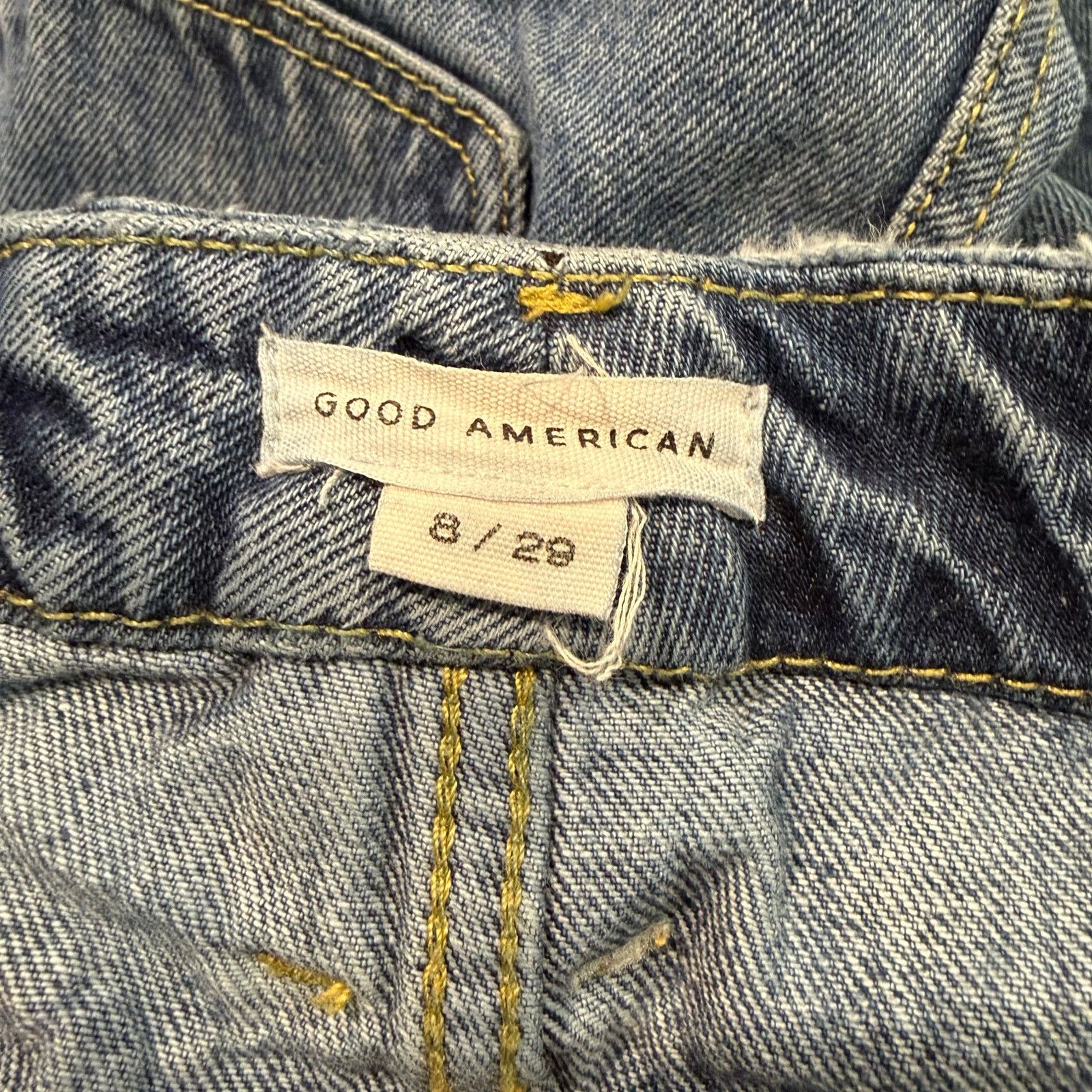 Good American Good American Women’s Good Boy Jeans Size 8 Size 30" / US 8 / IT 44 - 6 Thumbnail