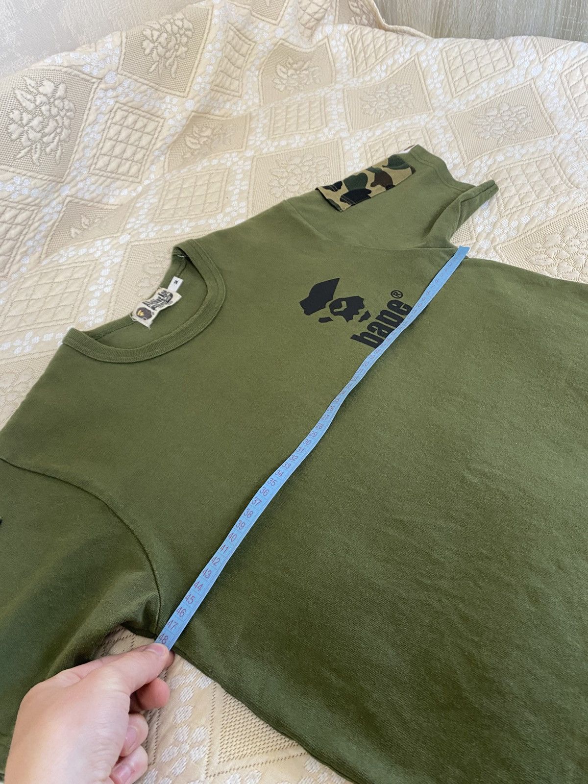 Bape 🔥 Bape Camo Monogram Shirt A Bathing Ape Pockets Logo Y2K Size US M / EU 48-50 / 2 - 11 Thumbnail