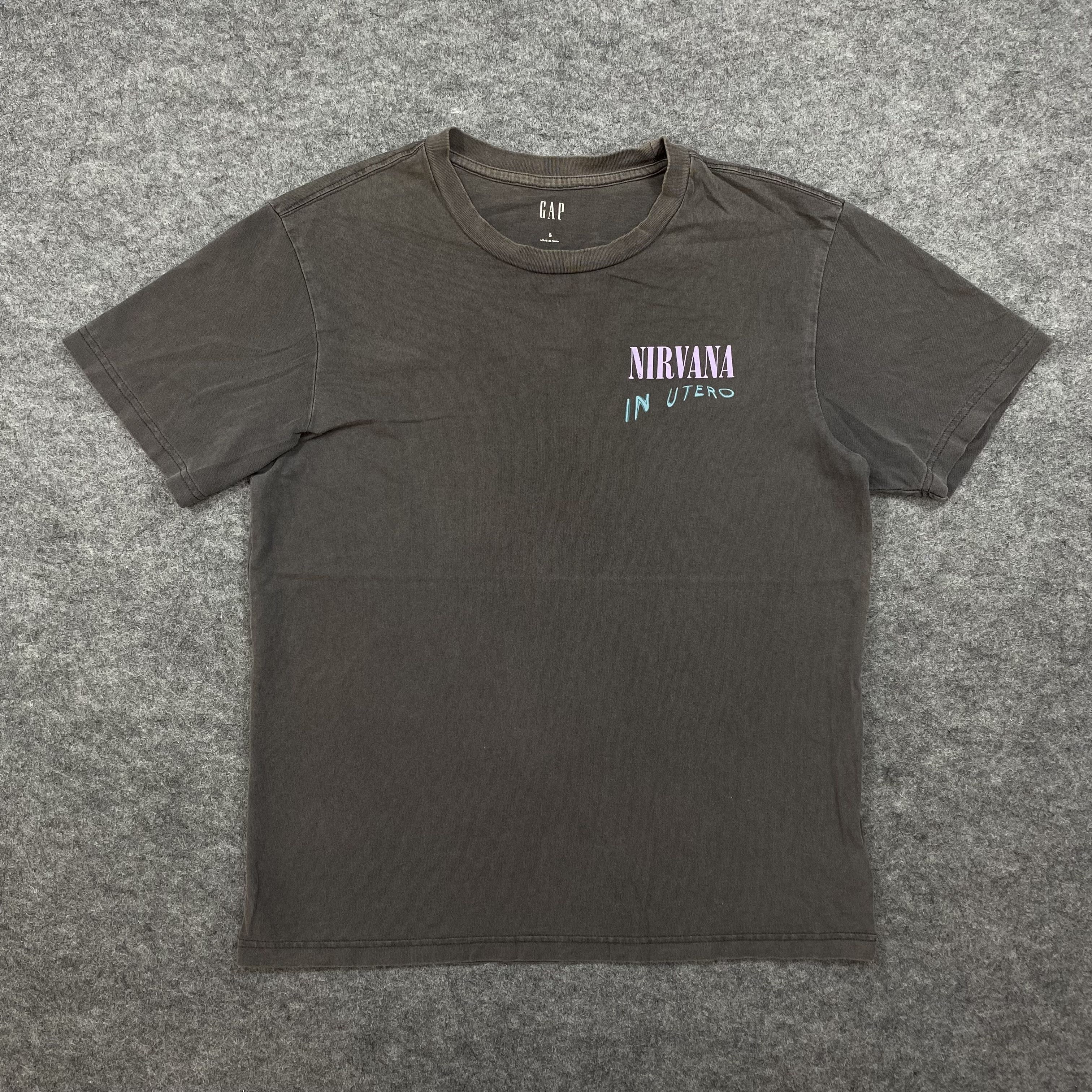 Band Tees Nirvana in utero x gap tshirt - N039 Size US L / EU 52-54 / 3 - 2 Thumbnail