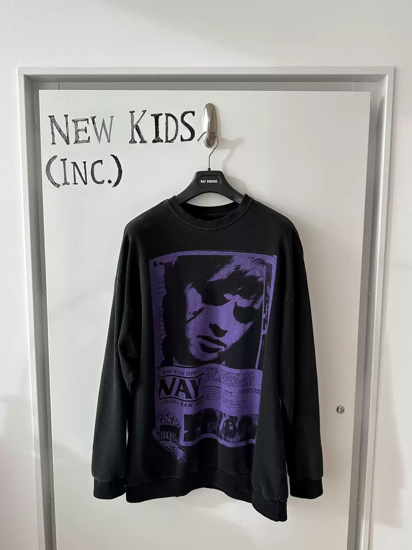 Raf Simons Raf simons Ss03 "consumed"Consumer sweater-2505 Size US M / EU 48-50 / 2 - 1 Thumbnail