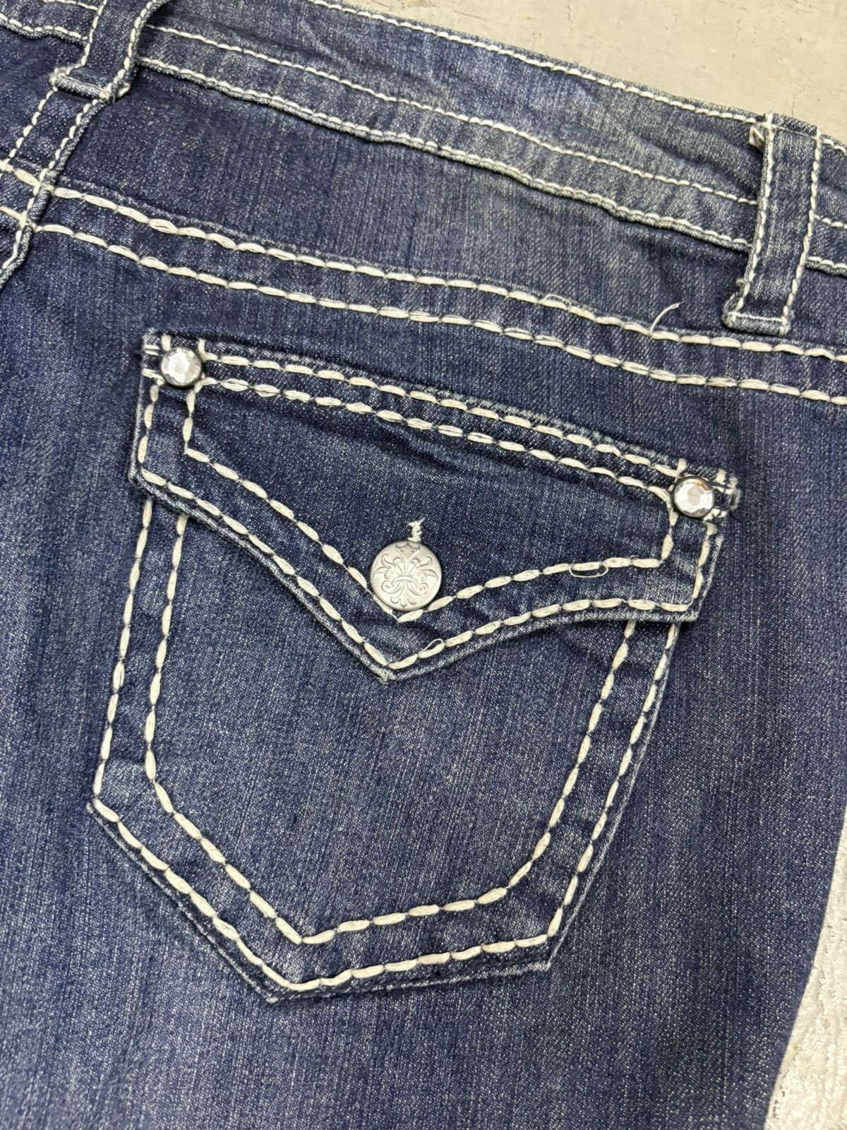 True Religion Vintage True Religion Inspired Flared Jeans Size US 34 / EU 50 - 12 Thumbnail