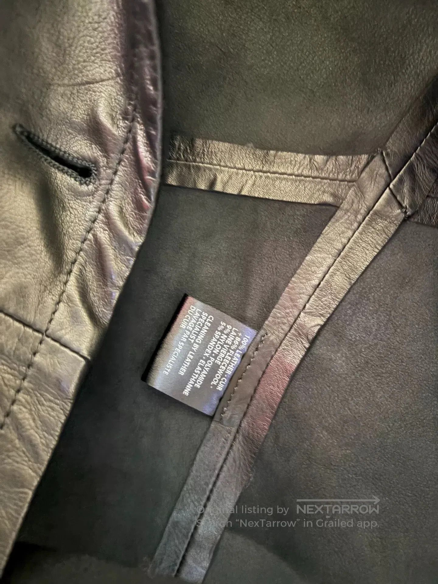 Ann Demeulemeester Ann Demeulemeester Napoleon Leather Jacket. Size XXS / US 00 / IT 34 - 8 Thumbnail