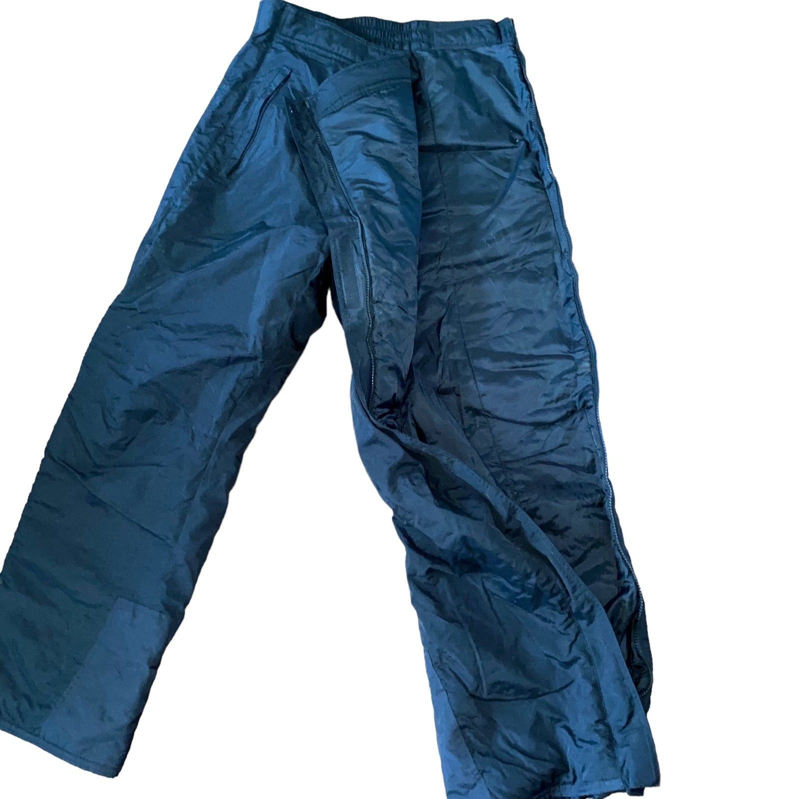 Vintage Mountain Tek side zip leg Elastic Waist Fully Lined Pants 10 Size 32" / US 10 / IT 46 - 2 Thumbnail
