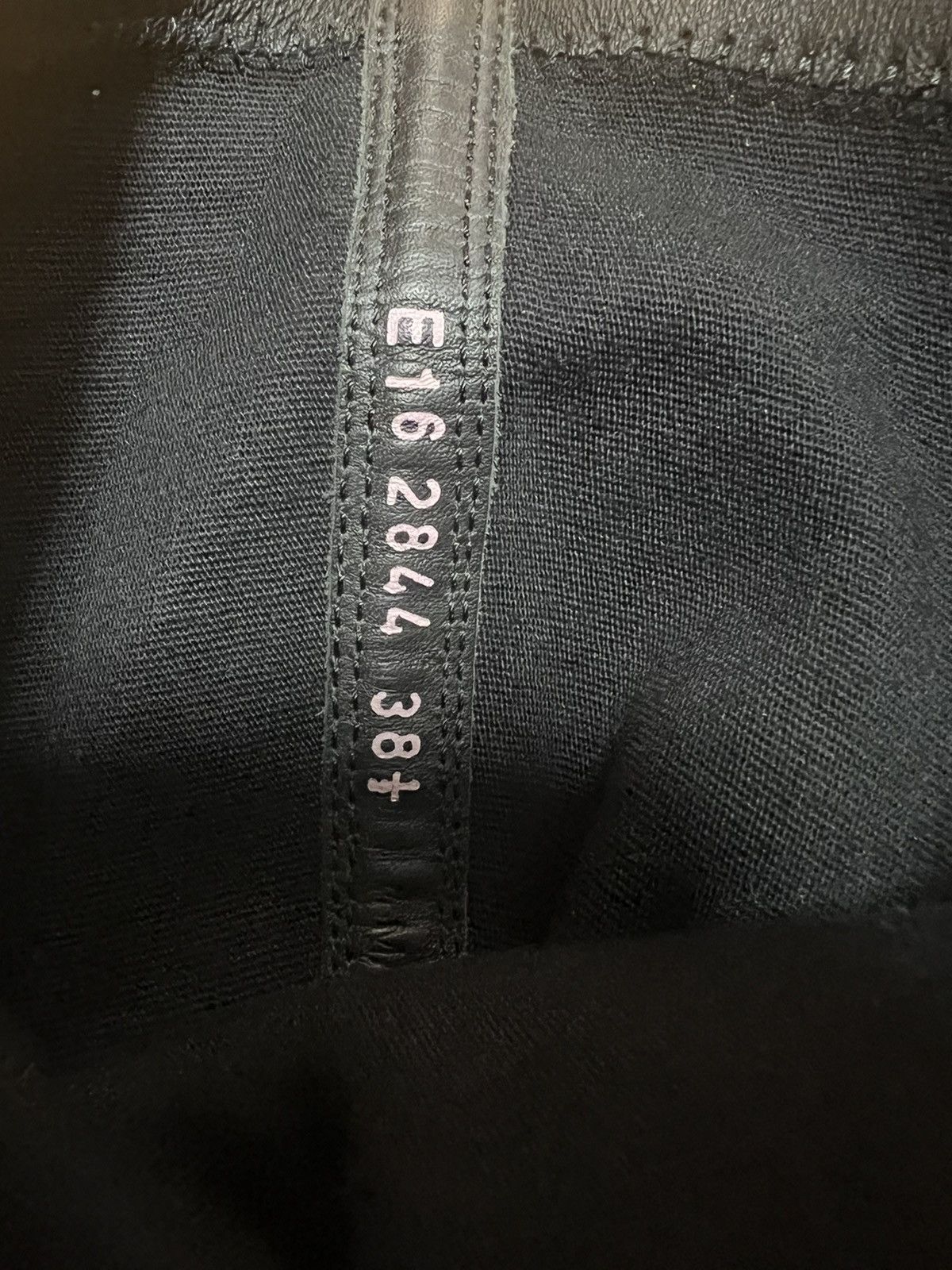 Rick Owens Rick owens mainline leather thigh high stocking sz 38.5 Size US 8.5 / IT 38.5 - 6 Thumbnail