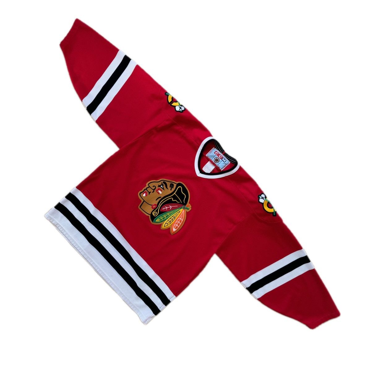 Ccm × Vintage Superb 80s Vintage Chicago Blackhawks Jersey Size US L / EU 52-54 / 3 - 1 Thumbnail