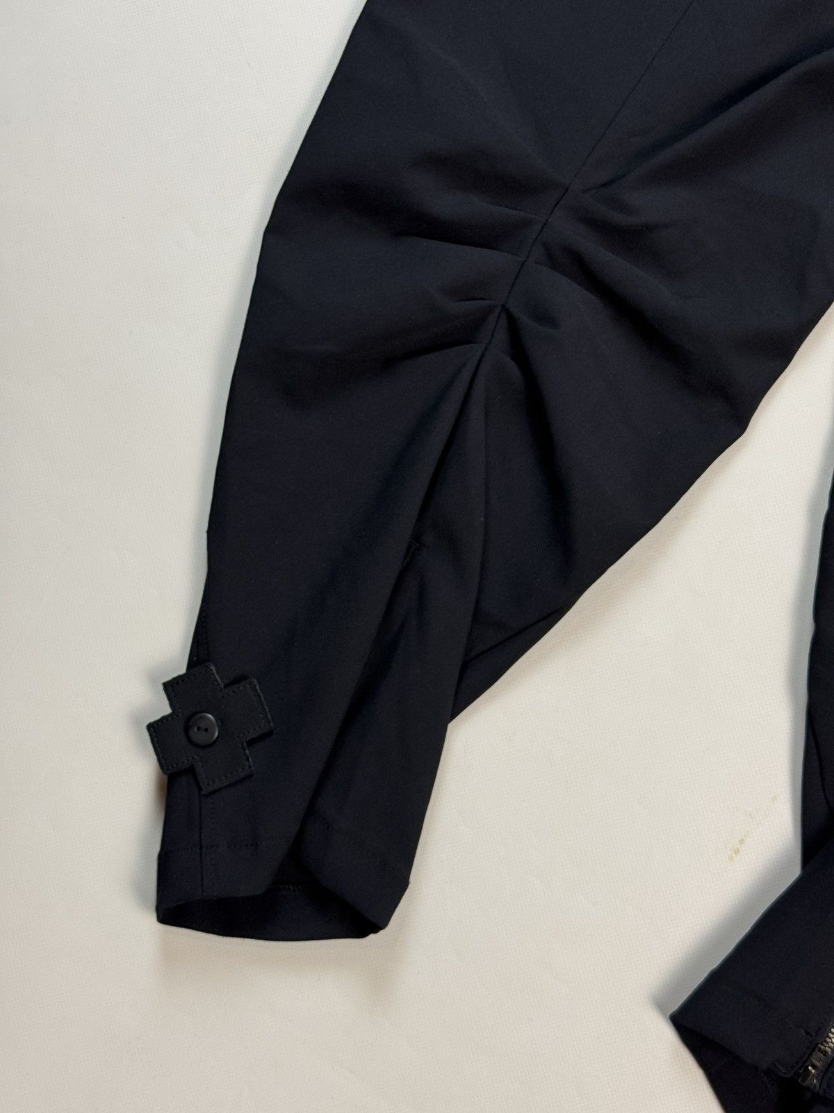 Other PLU ++ Ladies Avant-Garde Ankle Zip Lagenlook Pants Trousers Size 30" / US 8 / IT 44 - 23 Thumbnail