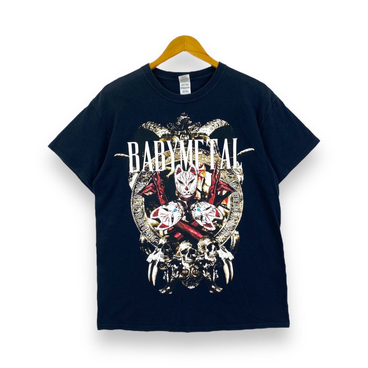 Band Tees BABYMETAL Japanese Hardcore Band Tee Shirt Medium Size Size US M / EU 48-50 / 2 - 1 Thumbnail