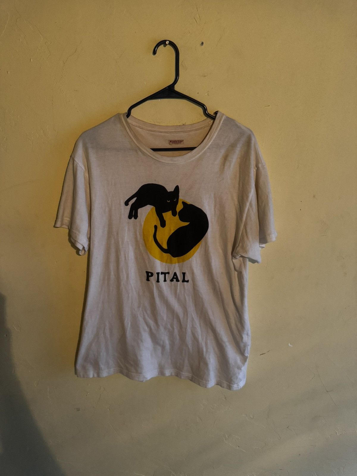 Kapital Capital Cat smile Tshirt Size US M / EU 48-50 / 2 - 1 Thumbnail