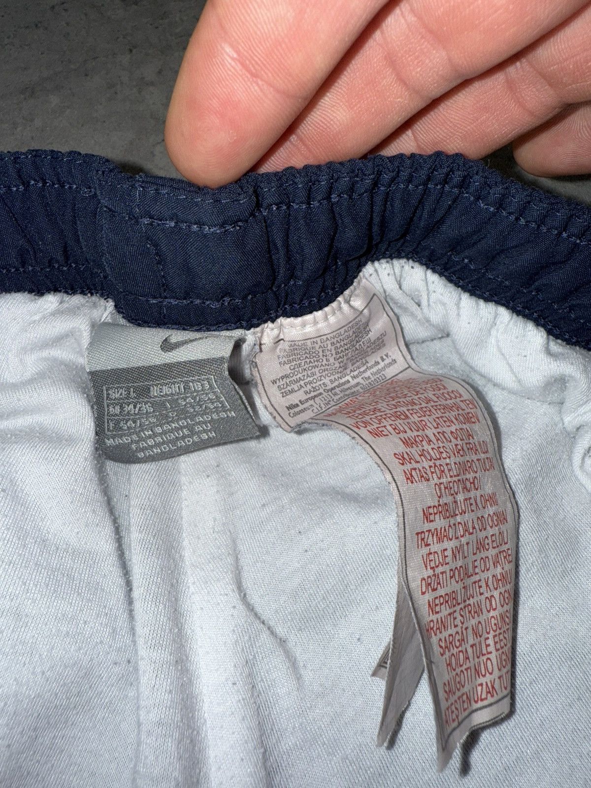 Nike × Vintage Vintage Nike Parachute pants baggy y2k track pants Size US 34 / EU 50 - 7 Thumbnail
