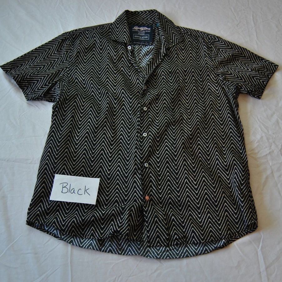 Other Lansky Bros Shirt Large Black Jungle Room Size US L / EU 52-54 / 3 - 8 Thumbnail