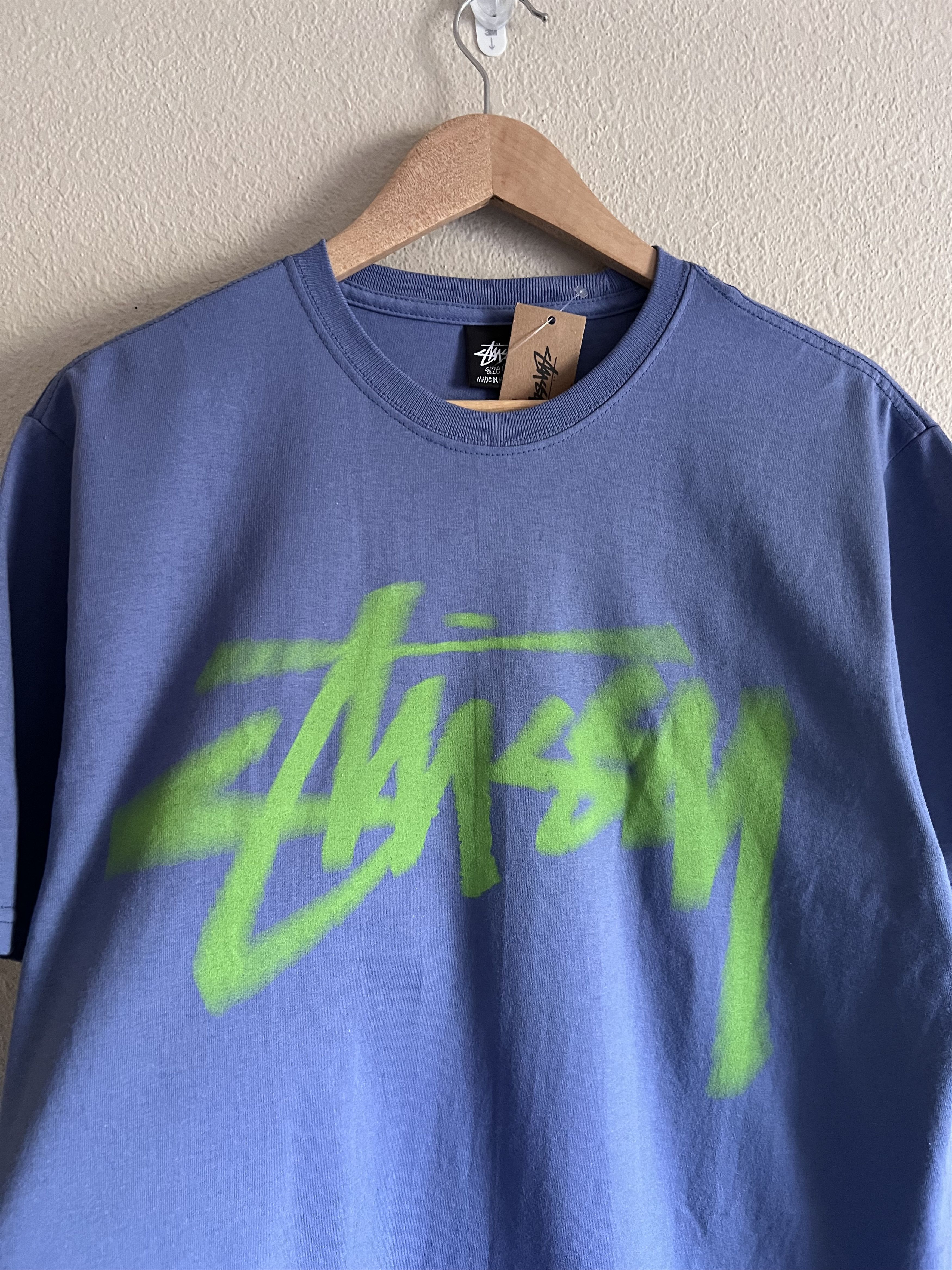 Stussy Stussy Dizzy Stock Tee in Storm Blue Size US S / EU 44-46 / 1 - 2 Thumbnail