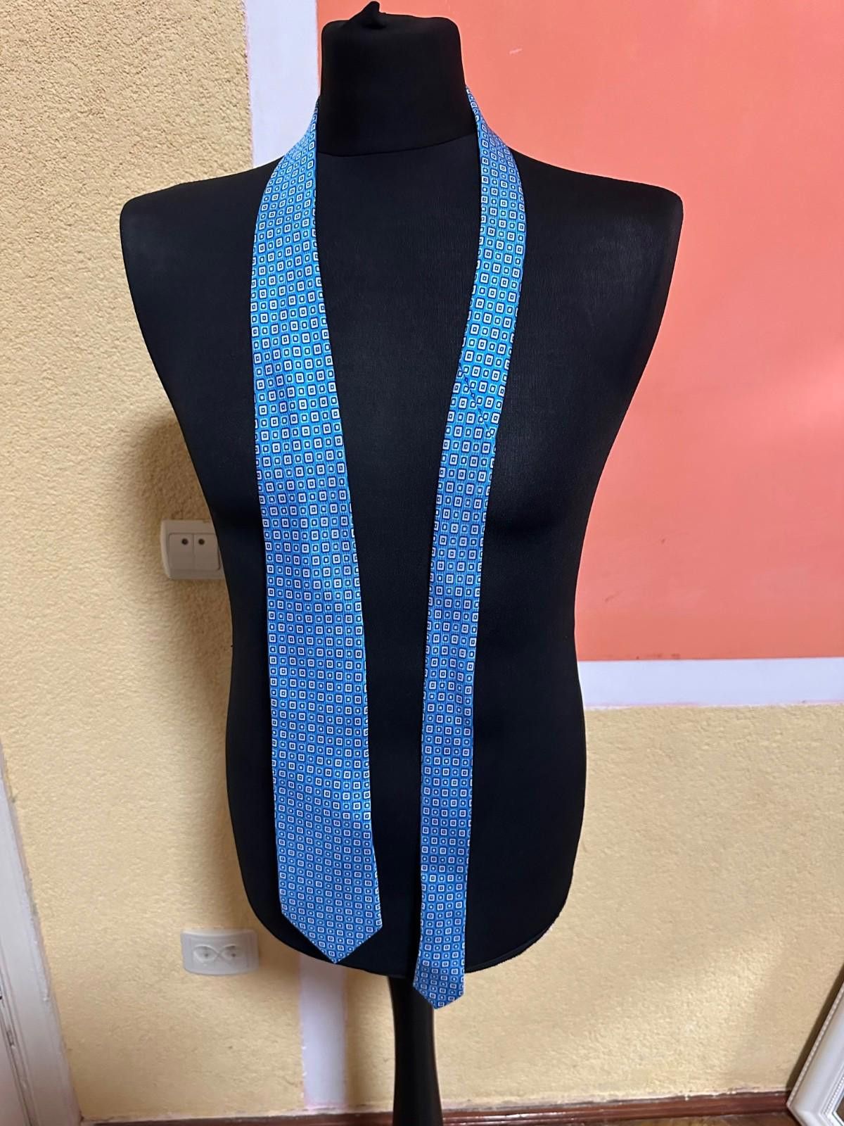 Cesare Attolini Cesare Attolini Silk Tie Blue Size ONE SIZE - 1 Thumbnail