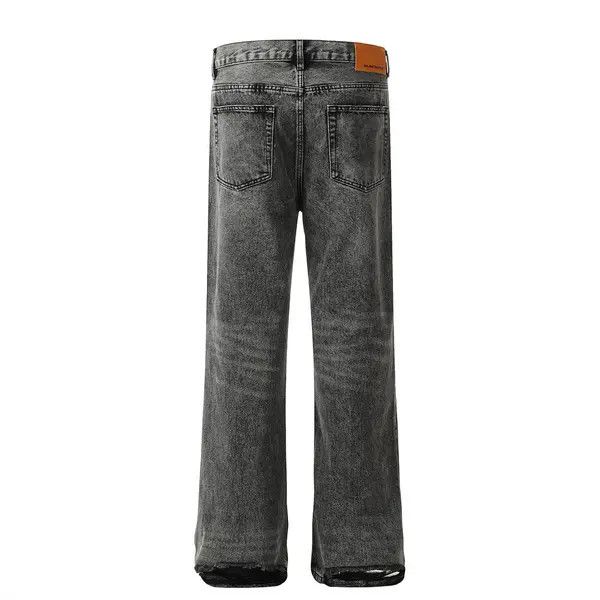 Japanese Brand Men's punk vintage heavy washed distressed jeans Size US 32 / EU 48 - 2 Thumbnail
