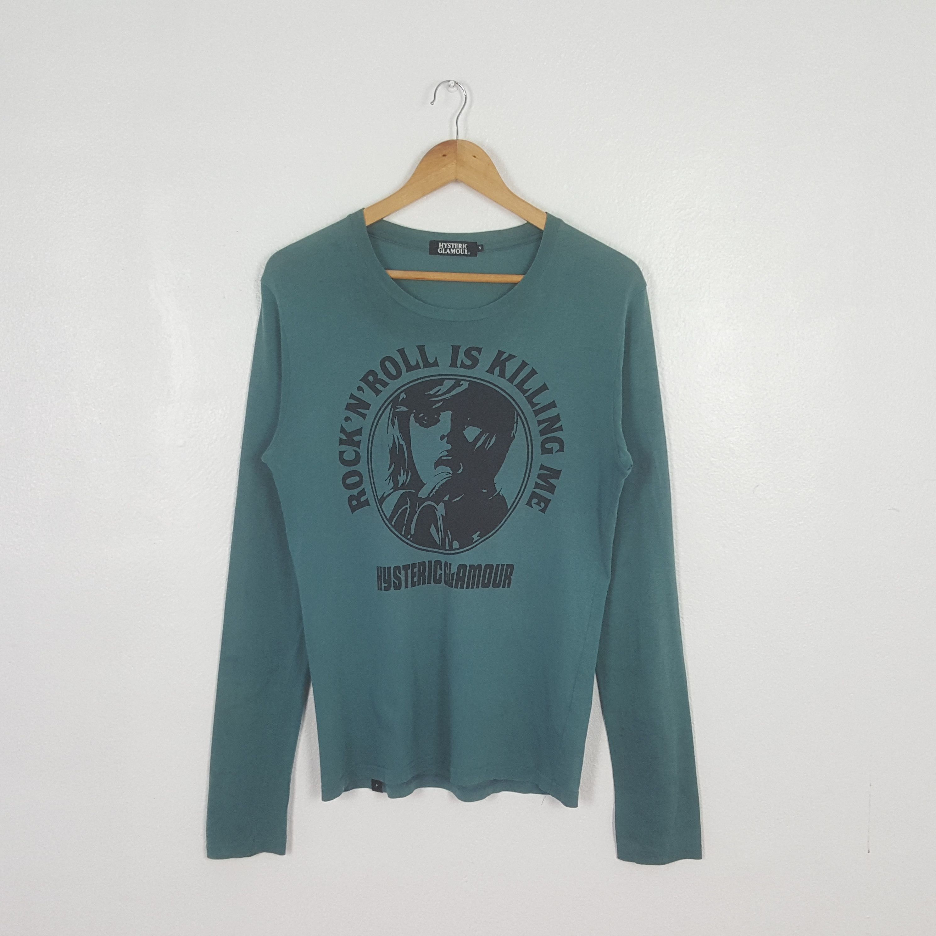 Hysteric Glamour Vintage Hysteric Glamour Japanese Brand Tshirt C312N52 Size US S / EU 44-46 / 1 - 1 Thumbnail