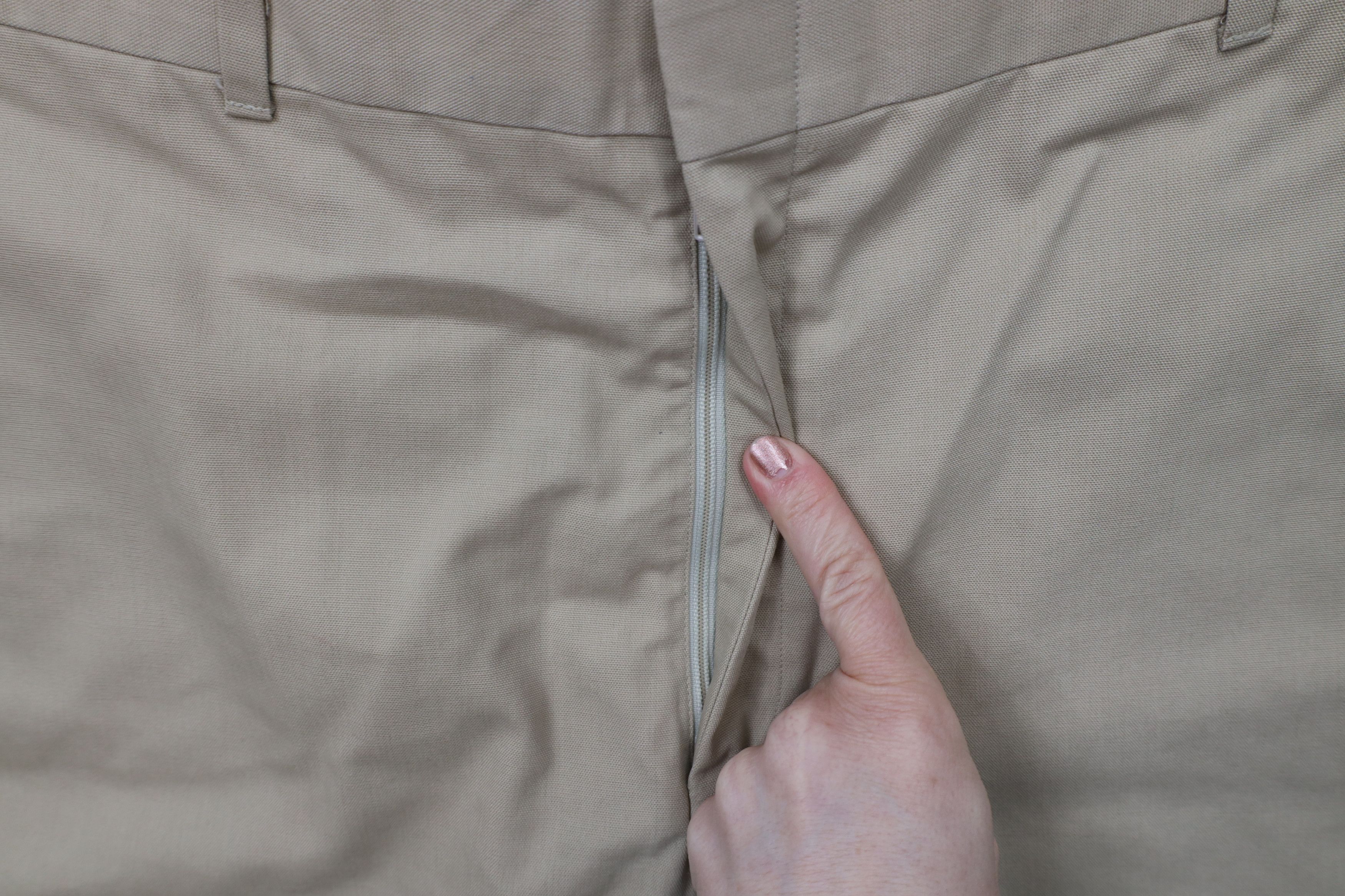Vintage Vintage 70s Streetwear Made Above Knee Chino Shorts USA Size US 34 / EU 50 - 5 Thumbnail