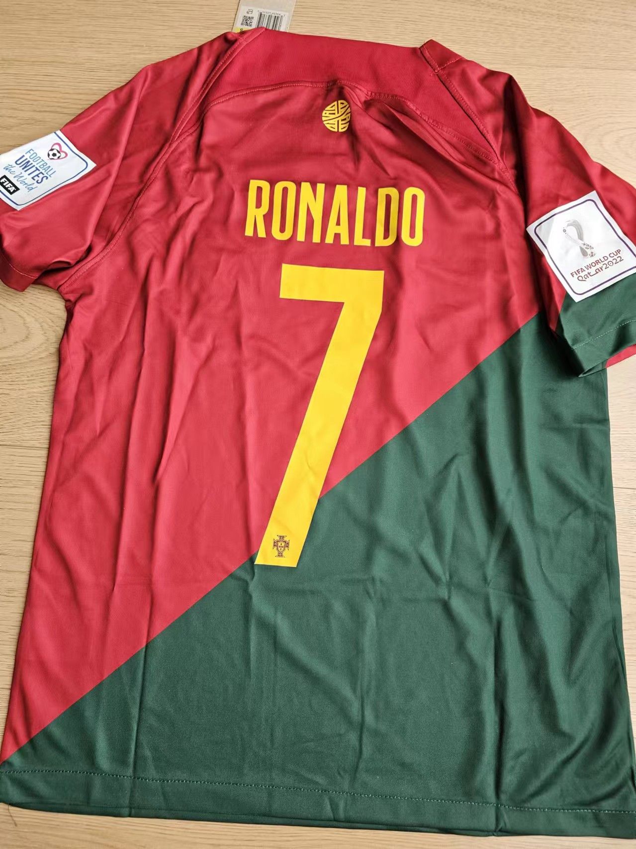 Other 2022 World Cup Portugal C Ronaldo Jersey Home Size US M / EU 48-50 / 2 - 1 Thumbnail