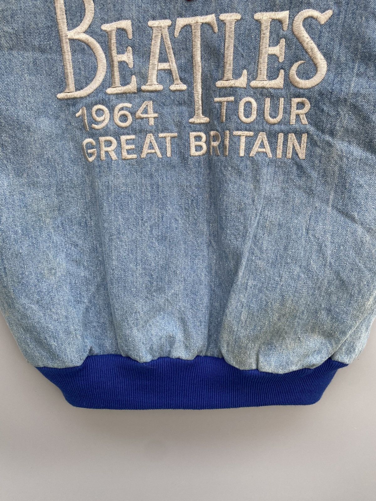 Vintage Rare 1964 Stormin Norman Productions- Beatles Tour GB Vest Size US M / EU 48-50 / 2 - 12 Thumbnail