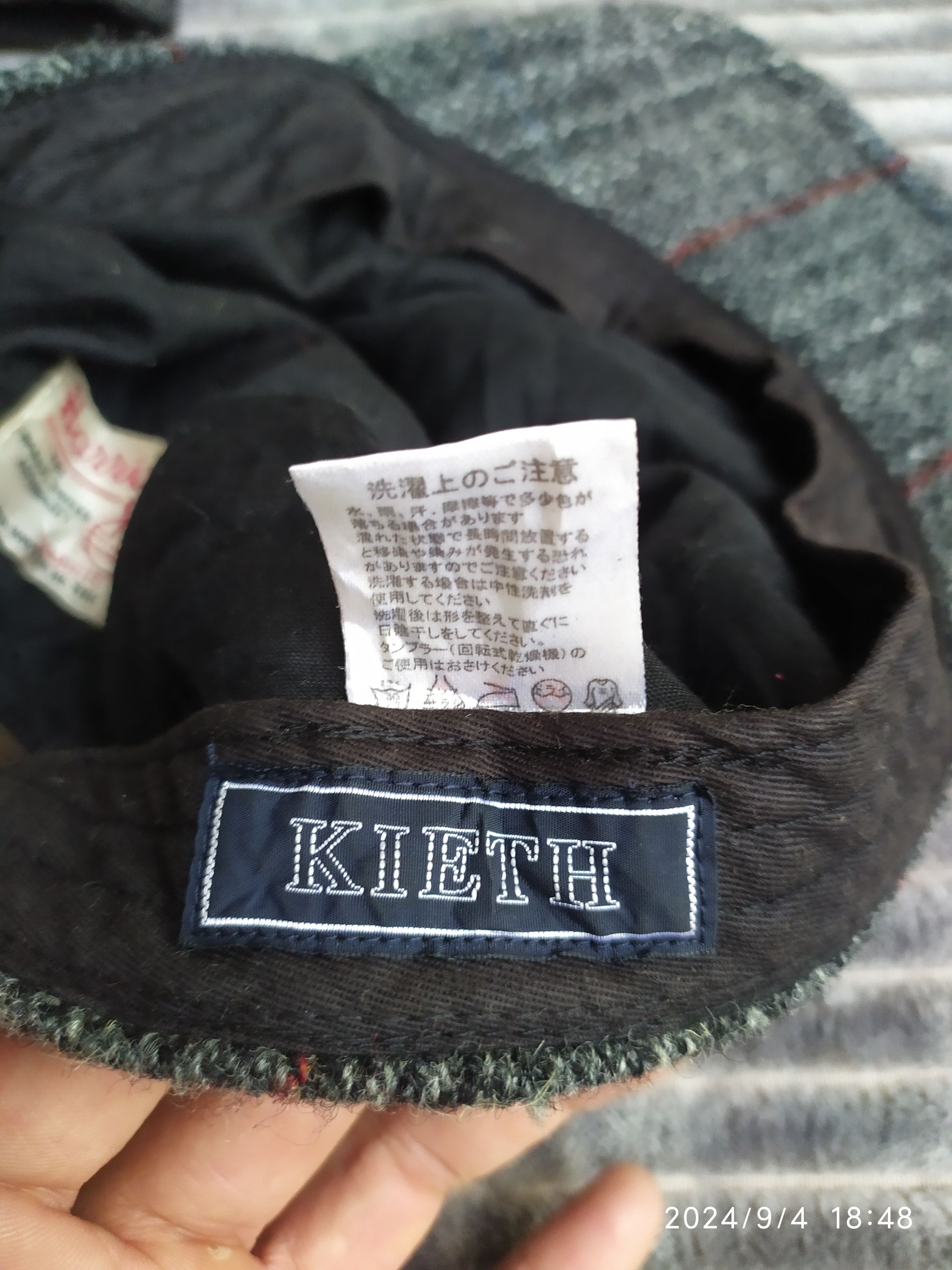Harris Tweed × Vintage Vintage Harris Tweed cap hat Glove Size ONE SIZE - 7 Thumbnail